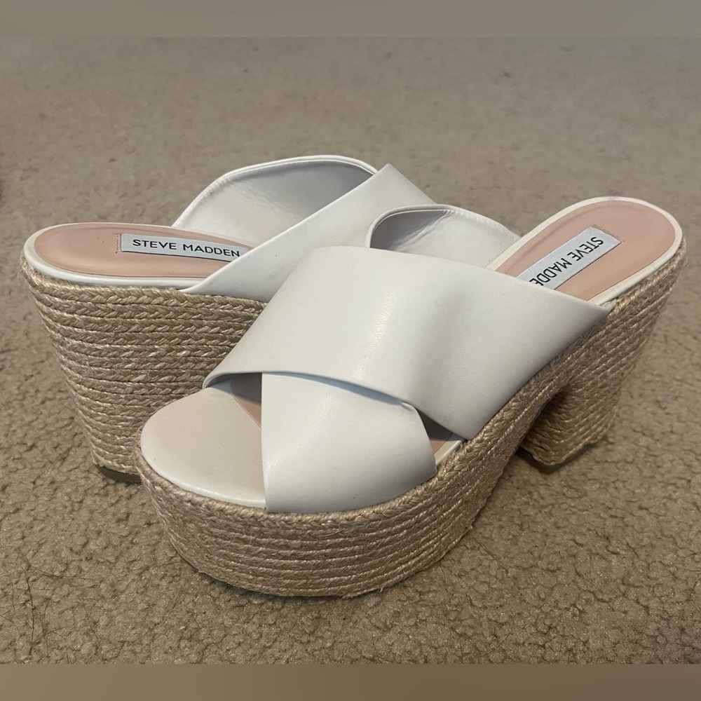 Steve Madden wedged sandals
